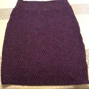 LuLa Roe Cassidy skirt size M.